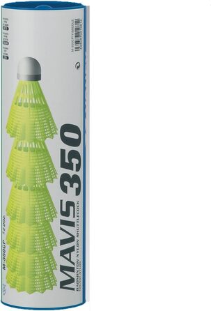 Волан Yonex Avis 350 (Жовтий, 60 шт. в тубі) для бадмінтону - професійний