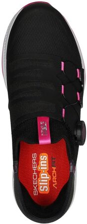 Жіноче golf-взуття Skechers Go Golf Elite 5 Arch Fit, водонепроникні сліпони, розмір 39 EU, чорно-рожевий колір