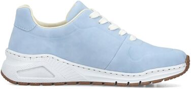 Кросівки жіночі Rieker M4903 Skater, блакитні, широка колодка 37 EU, устілка знімна