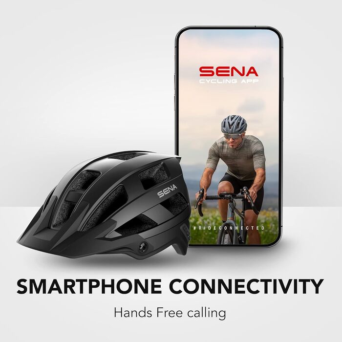 Велосипедний шолом Sena M1/M1 EVO з Bluetooth, інтеркомом, музикою, GPS та телефонією