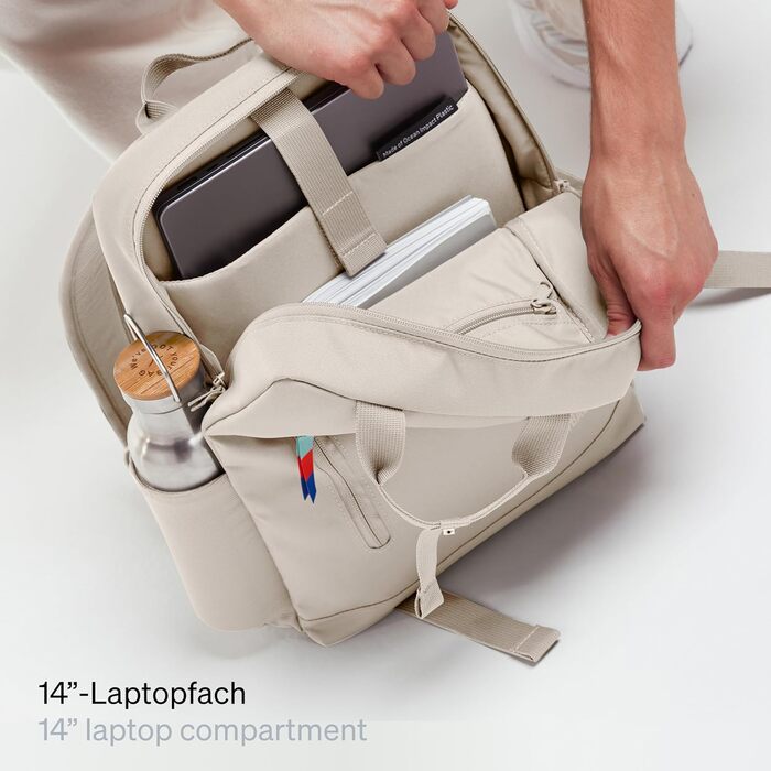 Рюкзак GOT BAG Daypack 2.0 з океанічного пластику, для ноутбука 14'', 11 л, ручна поклажа