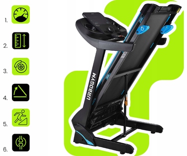 Електрична бігова доріжка Urbogym V680, до 140 кг