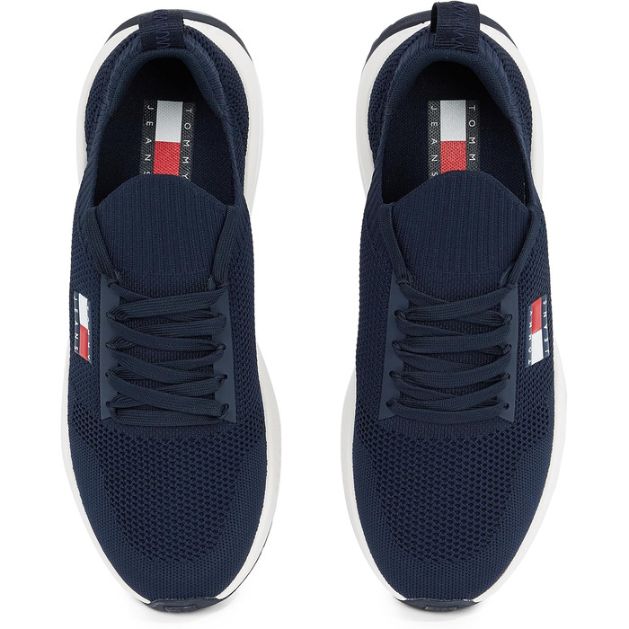 Футболка Tommy Jeans Runner Knitted чоловіча (40 EU, Темно-синій)