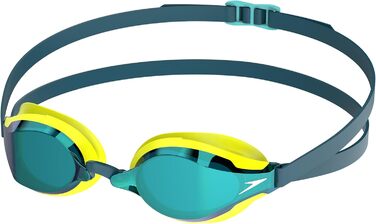 Окуляри для плавання Speedo Fastskin Speedsocket 2 | Змагальні окуляри | Антизапітніння | Водонепроникні | Жовтий/Кобальт/Смарагдовий