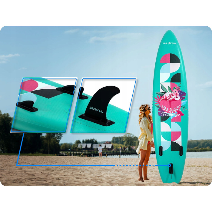 SUP-дошка Thunder FLAMI, 320 см