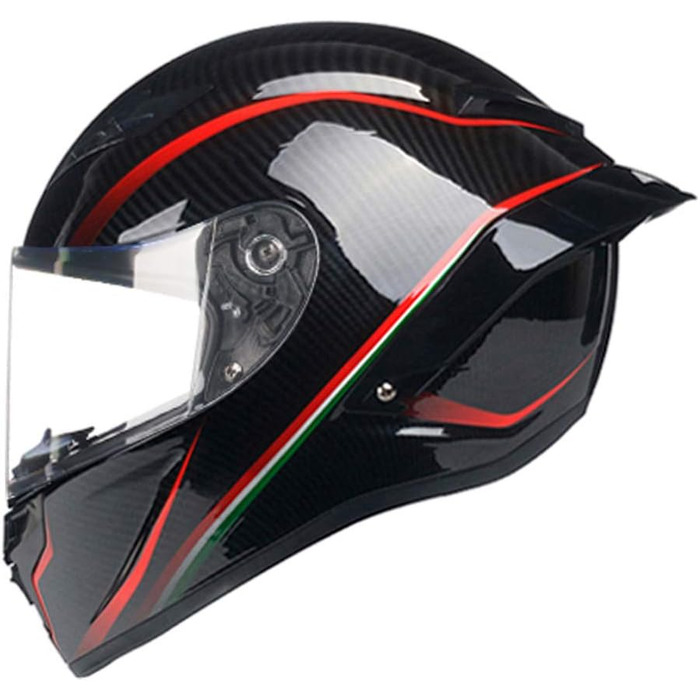 Мотошолом Woljay для мотоциклів, ATV, Offroad, Street Bike, унісекс, дорослий, прозорий колір, XL, сертифікат DOT