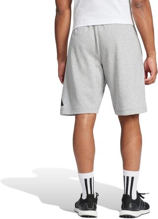 Чоловічі спортивні шорти adidas Performance Essentials Big Logo (розмір M, колір Medium Grey Heather/Black)