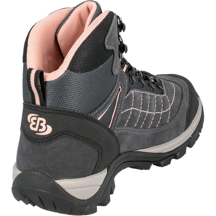 Кросівки для бігу Brütting Mount Crillon HighTraillaufschuhe, 39 EU, сірий, рожевий