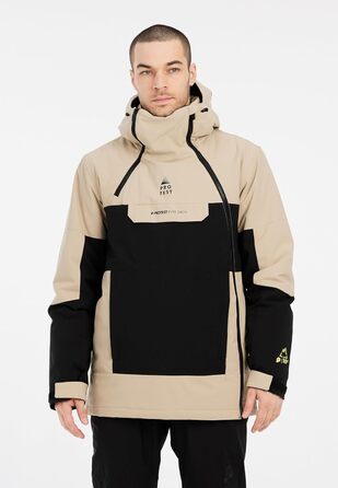Чоловіча гірськолижна куртка Protest PRTDAZZE (XL, Bamboo Beige) - водонепроникна, дихаюча