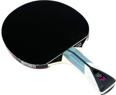 Настільна ракетка Butterfly Timo Boll Vision 1000, ITTF, для професійних гравців, конкавна ручка, накладка Pan Asia