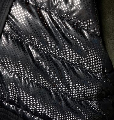 Чоловіча утеплена куртка Columbia Powder Lite II, темно-сіра/чорна (Dark Stone/Black), розмір XL