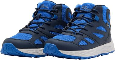 Черевики трекінгові Jack Wolfskin Woodland 2 Texapore Mid K, дитячі, 31 EU, синій