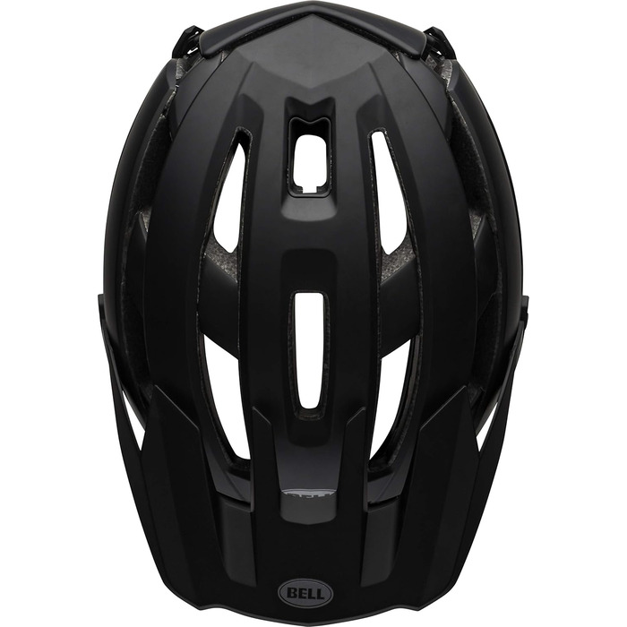 Велосипедний шолом Bell Super Air R Spherical для ендуро MTB, чорний матовий/глянцевий, розмір S (52-56 см)
