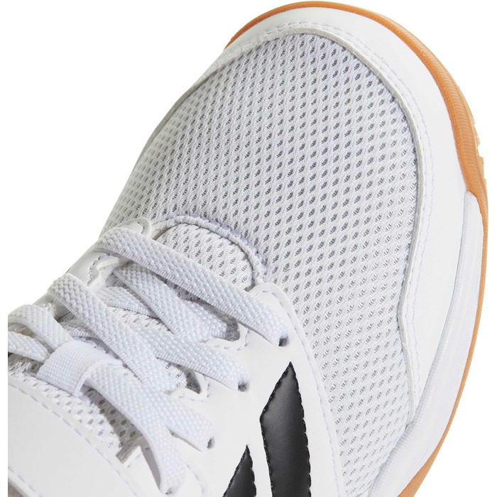 Дитячі кросівки Adidas Speedcourt Unisex для залу, білі/чорні, розмір 35 EU