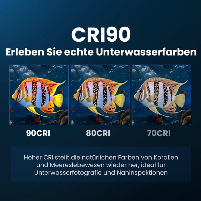 Ліхтарик підводний Sofirn SD11 5000LM CRI 90, USB-C, червоне світло 660нм, IPX8, для дайвінгу та фотографії