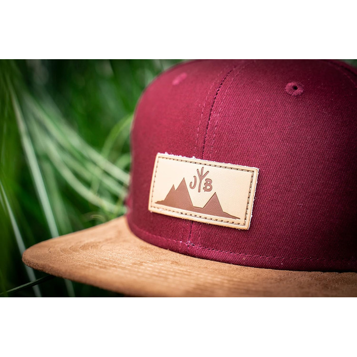 Кепка-снепбек Jumping Bird унісекс, регульована бейсболка для прогулянок, бордова, один розмір