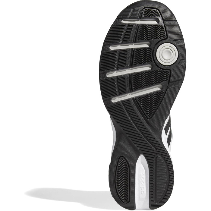Чоловічі кросівки adidas Strutter — Білі з чорним та червоним (Cloud White/Core Black/Active Red), розмір 43 1/3 EU