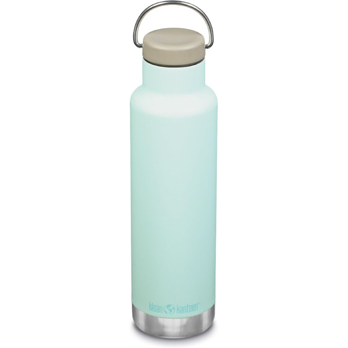 Термобутилка Klean Kanteen Classic з петлевою кришкою, синя, універсальна