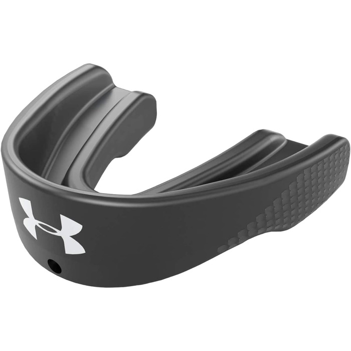 Захисна капа Under Armour для спорту: футбол, баскетбол, хокей, бокс, MMA, джиу-джитсу, чорна, з ремінцем, для підлітків та дорослих