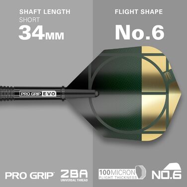 Дротики Target Darts Cult Envy 90% вольфраму Swiss Point сталевий наконечник 22 г Envy 03