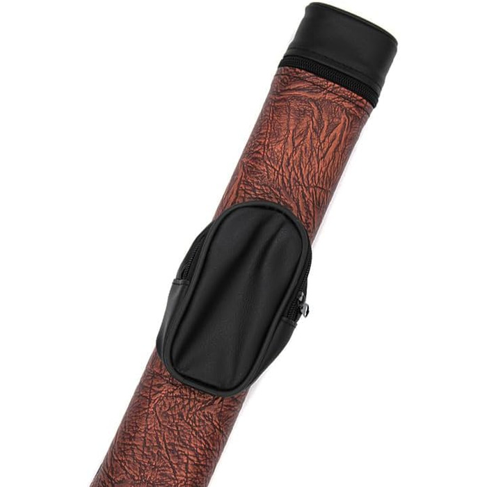 Чохол для бильярдної кістки Köcher, Cue Player II, 82 см, чорний - бронзовий