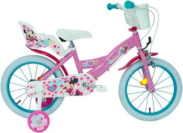 Дитячий велосипед 16 дюймів Minnie Mouse для дівчаток TOIMSA Disney 21891W