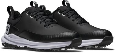 Жіноче golf-взуття FootJoy Tour Rival, розмір 39 EU, широка колодка, чорний колір