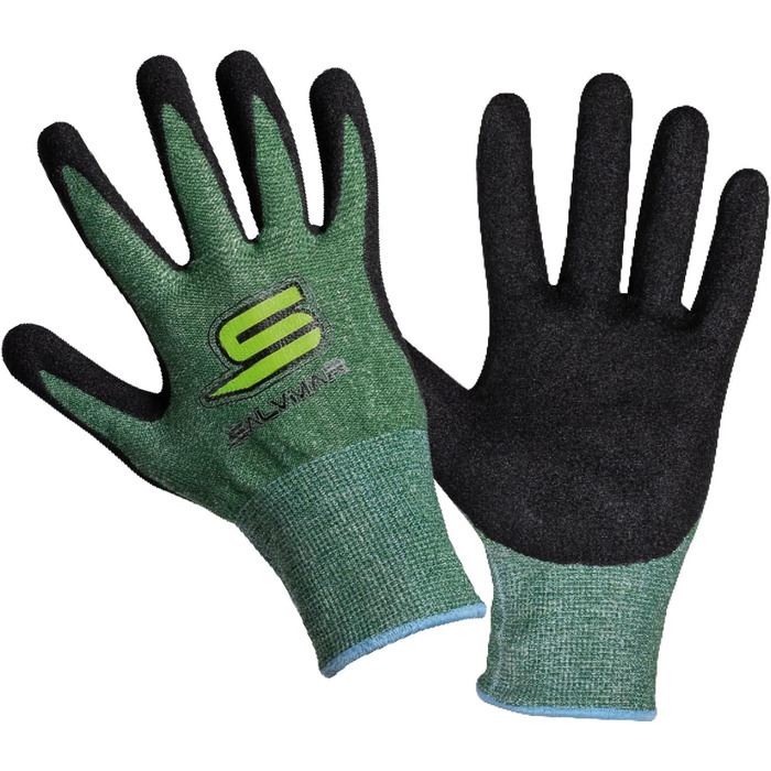 Рукавички SALVIMAR Dynema, зелені (M, зелений колір)