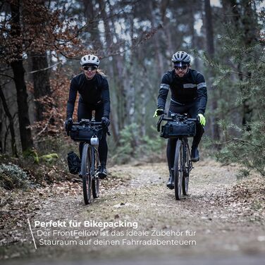 Велосипедна сумка BBB Cycling Front Fellow BSB-141, водонепроникна, на кермо, чорна, розмір M