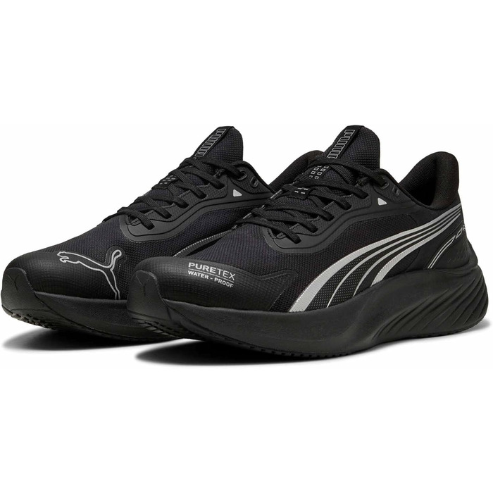 Кросівки PUMA Pounce Lite PTX для бігу по місту, 45 EU, чорний/білий