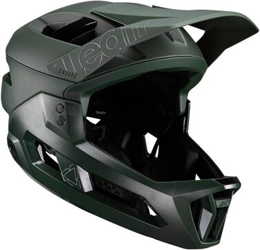 Велошолом Leatt MTB 3.0 Enduro Spinach для ендуро, зелений