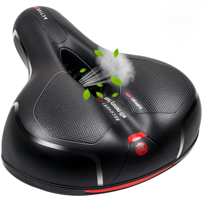 Велосипедний сідло Rarapop з Memory Foam: комфортне для MTB, шосе та міських велосипедів