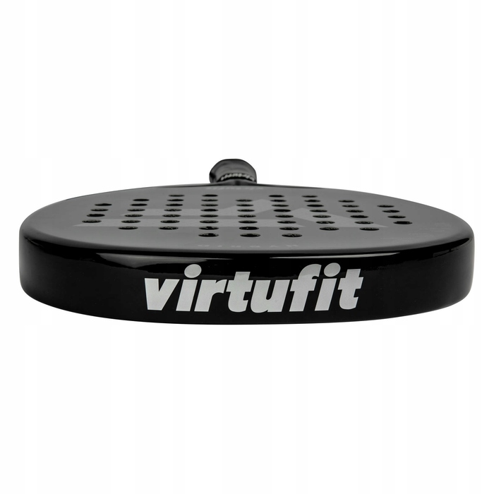 Ракетка для паделу VirtuFit Hybrid, чорно-срібляста, 365 г — потужність та контроль