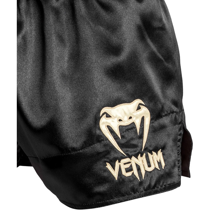 Шорти для тайського боксу Venum Classic Muay Thai (Червоний/Чорний/Золотий, S Slim)