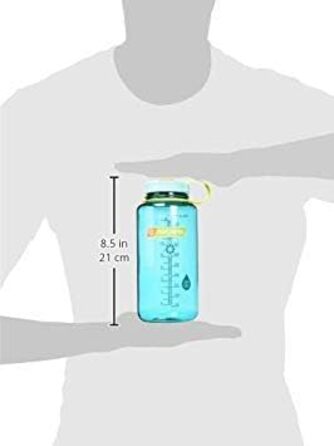 Пляшка Nalgene Everyday WH пластикова бірюзова 473 мл