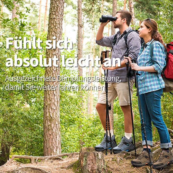 Черевики для хайкінгу чоловічі та жіночі, водонепроникні, туристичні черевики, outdoor взуття, зручні, легкі, для гори та кемпінгу, зелені (42 EU, хакі)