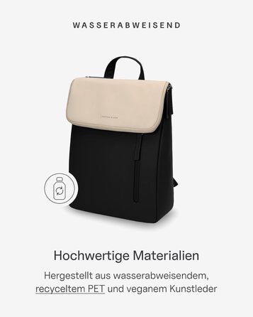 Міський рюкзак Kapten & Son Vallen 6 л для жінок і чоловіків, компактний daypack для міста та щоденного використання