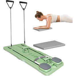 Тренажер для планки та преса Plank Trainer – універсальний фітнес-тренажер для віджимань, пілатесу, зміцнення м'язів сідниць, спини та балансу, для домашнього використання