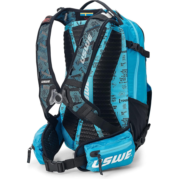 Рюкзак USWE Shred 16 л для MTB, електровелосипеда, преміум, синій