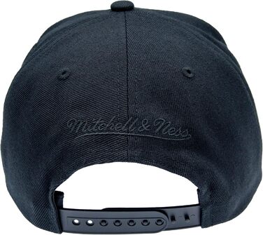Кепка Mitchell & Ness 2 Tone Box Logo Snapback чорно-біла, універсальний розмір