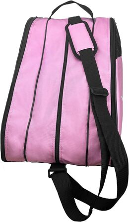 Сумка для ковзанів VPRO: для дітей та дорослих, з ремінцем та блискавкою (рожева)