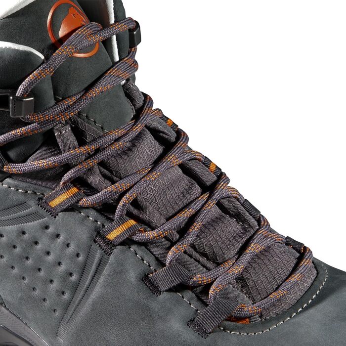 Черевики для трекінгу та хайкінгу Mammut Nova IV Mid LTH, жіночі, 42 EU, чорний/гарячий червоний