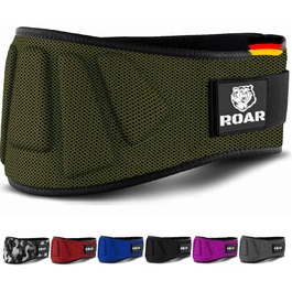 Пояс для важкої атлетики Roar® для чоловіків і жінок, пауерліфтинг, кросфіт, тренажерний зал