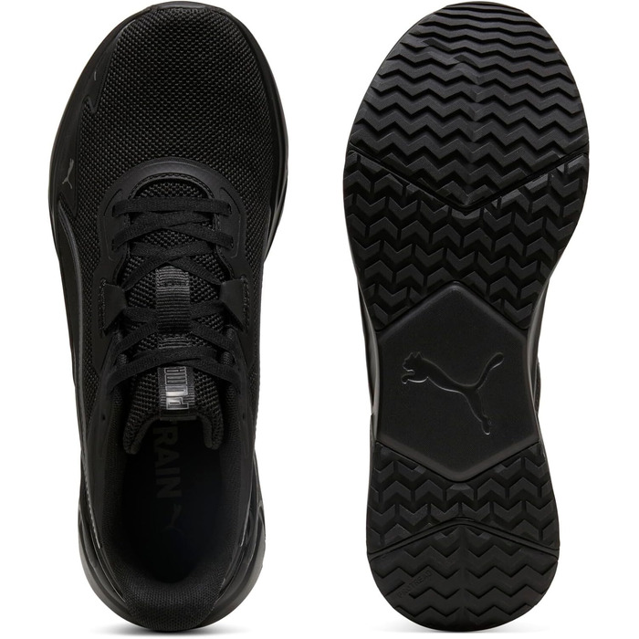 Кросівки PUMA Disperse Xt 4 Knit для крос-тренінгу (44.5 EU, чорний/темно-сірий)