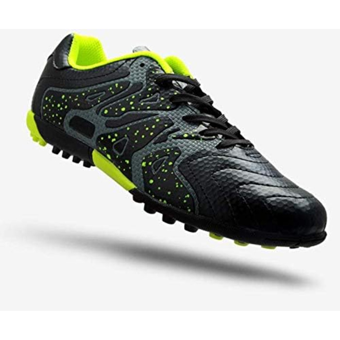 Дитячі футбольні бутси Msport для хлопчиків, чорні, розмір 39 EU, модель Mod1, спортивне взуття, антиковзаючі, дихаючі