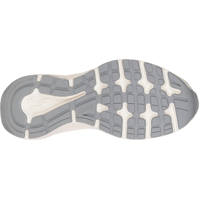 Кросівки Skechers Go Run Consistent 2.0 Volt для жінок (38 EU, срібляна шкіра, темно-синя окантовка)