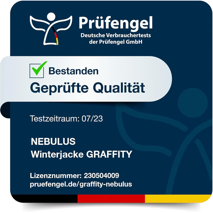 Зимова куртка Nebulus GRAFFITY для чоловіків, чорно-кобальтового кольору, розмір L