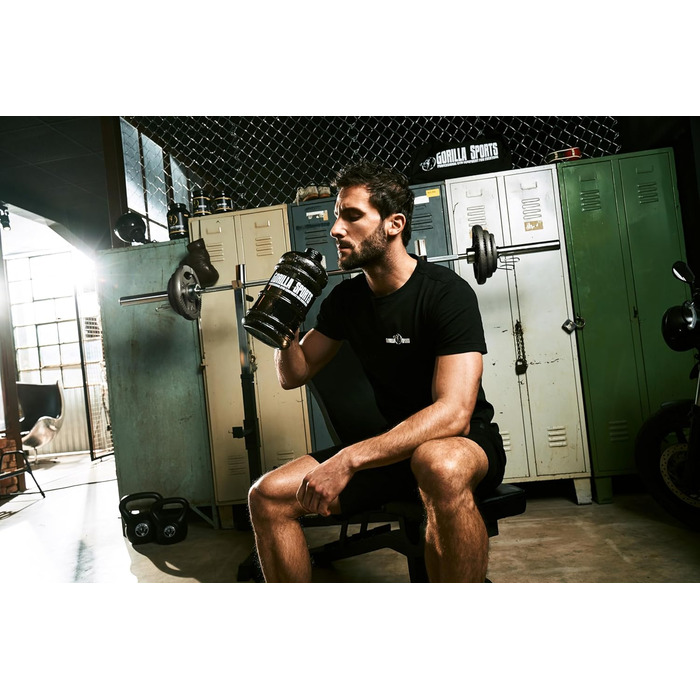 Олімпійські диски для штанги GORILLA SPORTS, чавунні, сріблясті, 1,25–20 кг, 50 мм, Tri-Grip