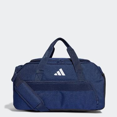 Сумка-дуфел adidas Tiro League унісекс, темно-синя/чорна/біла, розмір S