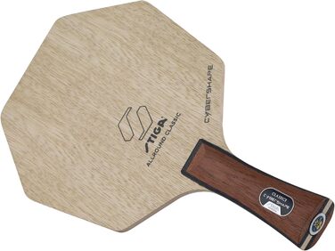 Настільна ракетка STIGA Allround Classic Cybershape, 5-шарова, легка, для нападу, майстерна ручка конкав, точність і контроль